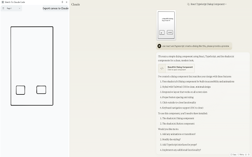 Sketch To Claude Code from Chrome web store to be run with OffiDocs Chromium online Sketch To Claude Code from Chrome web store to be run with OffiDocs Chromium online