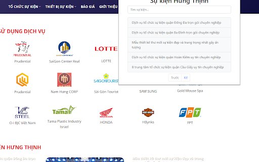 Sự kiện Hưng Thịnh from Chrome web store to be run with OffiDocs Chromium online Sự kiện Hưng Thịnh from Chrome web store to be run with OffiDocs Chromium online