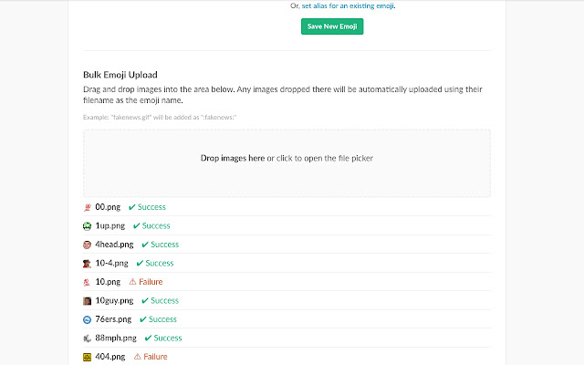 Slack Emoji Manager from Chrome web store to be run with OffiDocs Chromium online Slack Emoji Manager from Chrome web store to be run with OffiDocs Chromium online