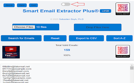 Smart Email Extractor Plus® from Chrome web store to be run with OffiDocs Chromium online Smart Email Extractor Plus® from Chrome web store to be run with OffiDocs Chromium online