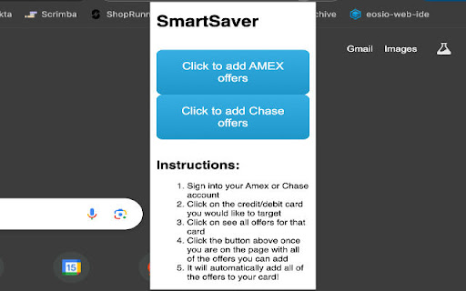 Smart Saver from Chrome web store to be run with OffiDocs Chromium online Smart Saver from Chrome web store to be run with OffiDocs Chromium online