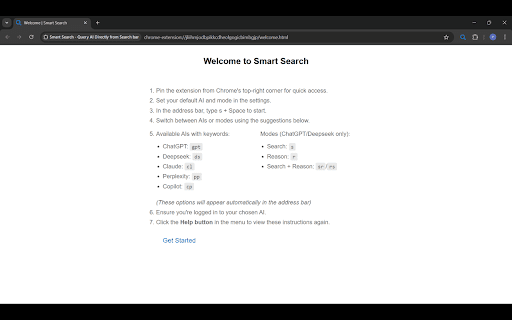 Smart Search Query AI Directly from Search bar from Chrome web store to be run with OffiDocs Chromium online Smart Search Query AI Directly from Search bar from Chrome web store to be run with OffiDocs Chromium online