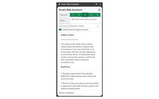Smart Web Assistant from Chrome web store to be run with OffiDocs Chromium online Smart Web Assistant from Chrome web store to be run with OffiDocs Chromium online