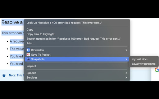 Snapshots from Chrome web store to be run with OffiDocs Chromium online Snapshots from Chrome web store to be run with OffiDocs Chromium online