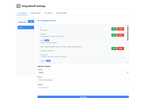 SnippetSwift from Chrome web store to be run with OffiDocs Chromium online SnippetSwift from Chrome web store to be run with OffiDocs Chromium online
