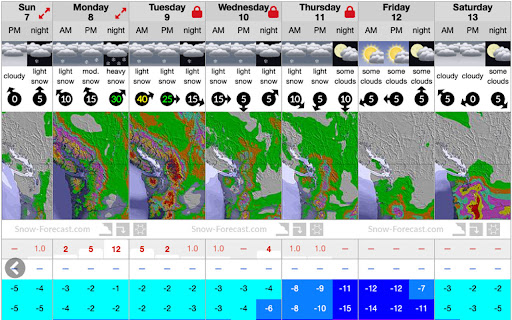 Snow forecast from Chrome web store to be run with OffiDocs Chromium online Snow forecast from Chrome web store to be run with OffiDocs Chromium online