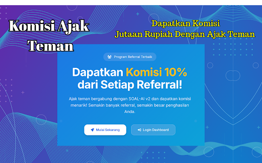 SOAL AI Asisten Jawab Soal from Chrome web store to be run with OffiDocs Chromium online SOAL AI Asisten Jawab Soal from Chrome web store to be run with OffiDocs Chromium online
