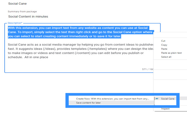 Social Cane from Chrome web store to be run with OffiDocs Chromium online Social Cane from Chrome web store to be run with OffiDocs Chromium online