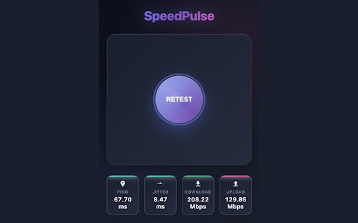 SpeedPulse from Chrome web store to be run with OffiDocs Chromium online SpeedPulse from Chrome web store to be run with OffiDocs Chromium online
