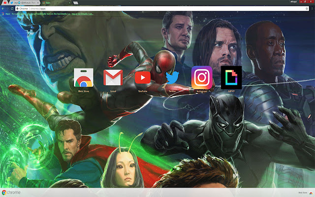 Spiderman and his Team Avengers: Infinity War from Chrome web store to be run with OffiDocs Chromium online Spiderman and his Team Avengers: Infinity War from Chrome web store to be run with OffiDocs Chromium online