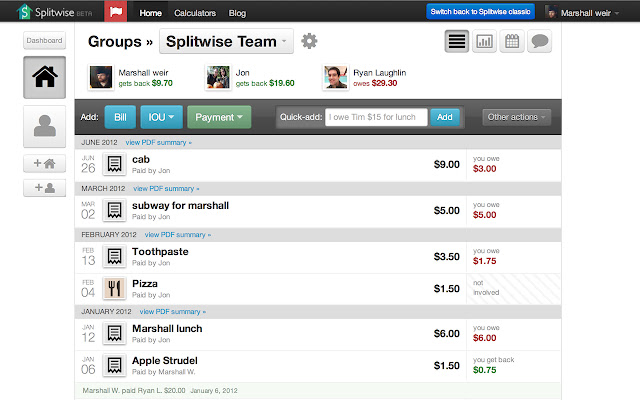 Splitwise from Chrome web store to be run with OffiDocs Chromium online Splitwise from Chrome web store to be run with OffiDocs Chromium online