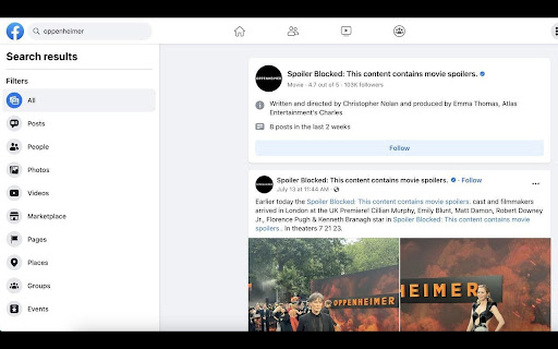 SpoilBlocker from Chrome web store to be run with OffiDocs Chromium online SpoilBlocker from Chrome web store to be run with OffiDocs Chromium online