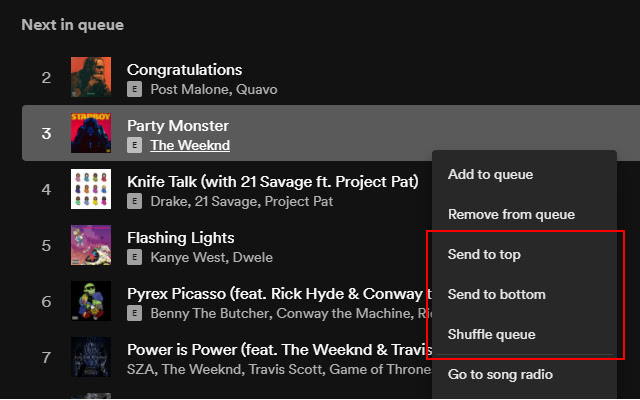 Spotify Queue+ from Chrome web store to be run with OffiDocs Chromium online Spotify Queue+ from Chrome web store to be run with OffiDocs Chromium online