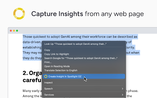 Spotlight OZ Web Clipper from Chrome web store to be run with OffiDocs Chromium online Spotlight OZ Web Clipper from Chrome web store to be run with OffiDocs Chromium online