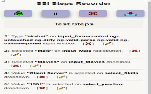 SSI Action Recorder from Chrome web store to be run with OffiDocs Chromium online SSI Action Recorder from Chrome web store to be run with OffiDocs Chromium online