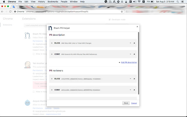 Stash PR Helper from Chrome web store to be run with OffiDocs Chromium online Stash PR Helper from Chrome web store to be run with OffiDocs Chromium online