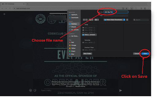 Status Saver from Chrome web store to be run with OffiDocs Chromium online Status Saver from Chrome web store to be run with OffiDocs Chromium online