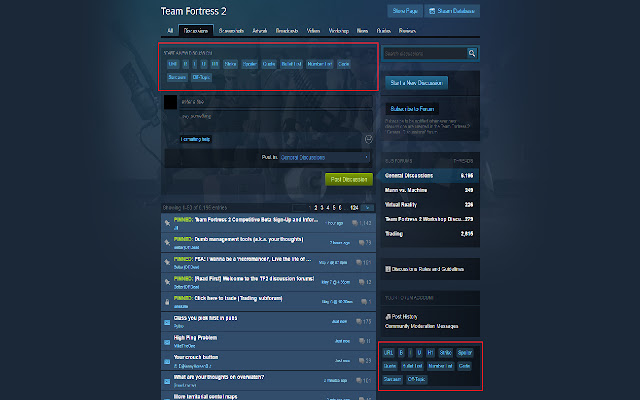 Steam Discussion Helper from Chrome web store to be run with OffiDocs Chromium online Steam Discussion Helper from Chrome web store to be run with OffiDocs Chromium online