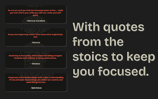 Stoic Pomodoro from Chrome web store to be run with OffiDocs Chromium online Stoic Pomodoro from Chrome web store to be run with OffiDocs Chromium online