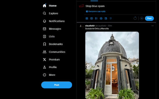 stop blue spam from Chrome web store to be run with OffiDocs Chromium online stop blue spam from Chrome web store to be run with OffiDocs Chromium online