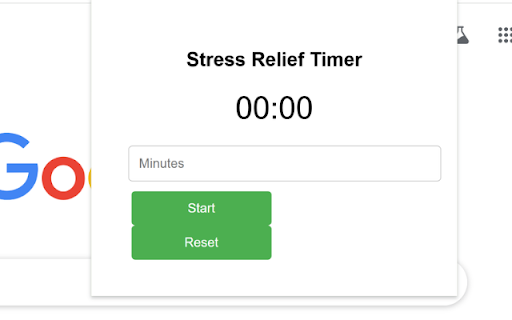 Stress Relief Timer from Chrome web store to be run with OffiDocs Chromium online Stress Relief Timer from Chrome web store to be run with OffiDocs Chromium online