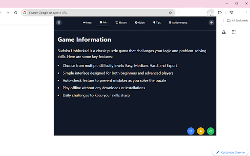 Sudoku Unblocked Game from Chrome web store to be run with OffiDocs Chromium online Sudoku Unblocked Game from Chrome web store to be run with OffiDocs Chromium online