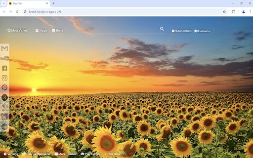 Sunflowers Wallpaper from Chrome web store to be run with OffiDocs Chromium online Sunflowers Wallpaper from Chrome web store to be run with OffiDocs Chromium online