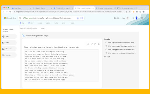 Support Tool for Bing Chat from Chrome web store to be run with OffiDocs Chromium online Support Tool for Bing Chat from Chrome web store to be run with OffiDocs Chromium online
