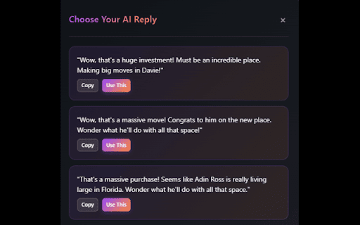 SURGE AI Reply System for X.com / Twitter from Chrome web store to be run with OffiDocs Chromium online SURGE AI Reply System for X.com / Twitter from Chrome web store to be run with OffiDocs Chromium online