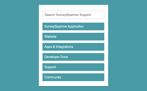 SurveySparrow Assistant from Chrome web store to be run with OffiDocs Chromium online SurveySparrow Assistant from Chrome web store to be run with OffiDocs Chromium online