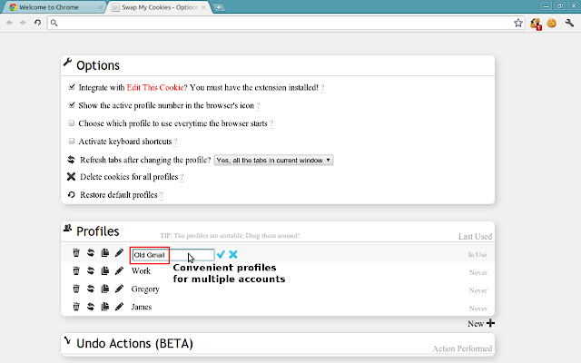 Swap My Cookies from Chrome web store to be run with OffiDocs Chromium online Swap My Cookies from Chrome web store to be run with OffiDocs Chromium online