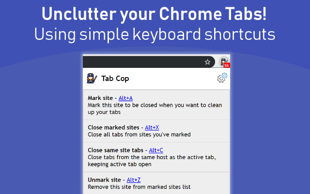 TabCop Tab Manager from Chrome web store to be run with OffiDocs Chromium online TabCop Tab Manager from Chrome web store to be run with OffiDocs Chromium online