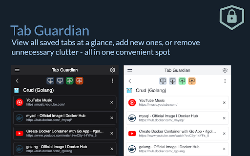Tab Guardian from Chrome web store to be run with OffiDocs Chromium online Tab Guardian from Chrome web store to be run with OffiDocs Chromium online