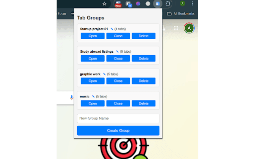 Tab Manager Pro from Chrome web store to be run with OffiDocs Chromium online Tab Manager Pro from Chrome web store to be run with OffiDocs Chromium online