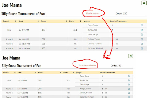 Tabroom Tournament Button from Chrome web store to be run with OffiDocs Chromium online Tabroom Tournament Button from Chrome web store to be run with OffiDocs Chromium online