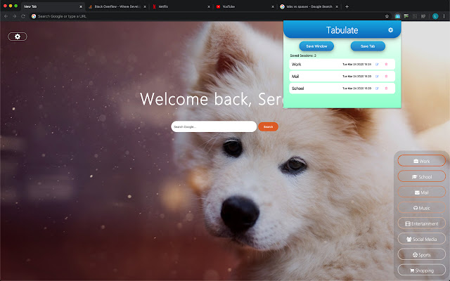 Tabulate from Chrome web store to be run with OffiDocs Chromium online Tabulate from Chrome web store to be run with OffiDocs Chromium online