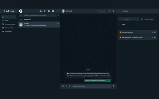 Talkyzap from Chrome web store to be run with OffiDocs Chromium online Talkyzap from Chrome web store to be run with OffiDocs Chromium online