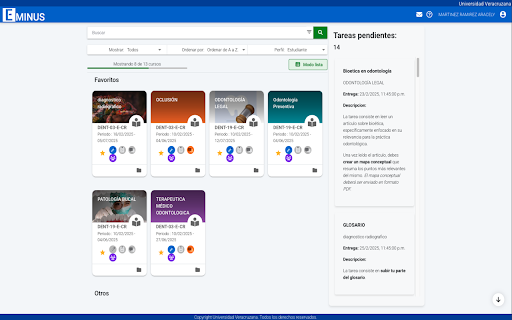 Tareas Pendientes de Eminus from Chrome web store to be run with OffiDocs Chromium online Tareas Pendientes de Eminus from Chrome web store to be run with OffiDocs Chromium online