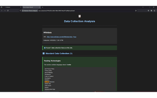 Terms Analyzer from Chrome web store to be run with OffiDocs Chromium online Terms Analyzer from Chrome web store to be run with OffiDocs Chromium online