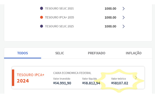 Tesouro Direto Preço teórico from Chrome web store to be run with OffiDocs Chromium online Tesouro Direto Preço teórico from Chrome web store to be run with OffiDocs Chromium online