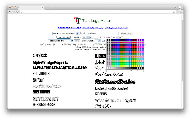 Text Logo Maker from Chrome web store to be run with OffiDocs Chromium online Text Logo Maker from Chrome web store to be run with OffiDocs Chromium online