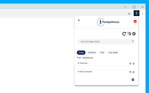 TheAppSherpa from Chrome web store to be run with OffiDocs Chromium online TheAppSherpa from Chrome web store to be run with OffiDocs Chromium online