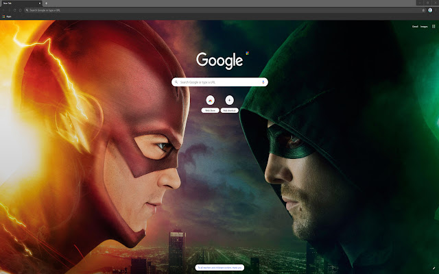The Flash and Arrow 2K Theme from Chrome web store to be run with OffiDocs Chromium online The Flash and Arrow 2K Theme from Chrome web store to be run with OffiDocs Chromium online