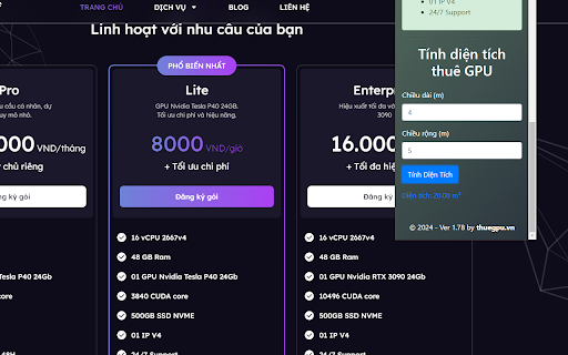Thuê GPU giá rẻ from Chrome web store to be run with OffiDocs Chromium online Thuê GPU giá rẻ from Chrome web store to be run with OffiDocs Chromium online