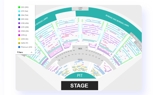 Ticketmetric Price Map Shader from Chrome web store to be run with OffiDocs Chromium online Ticketmetric Price Map Shader from Chrome web store to be run with OffiDocs Chromium online
