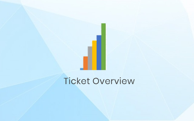 Ticket Overview from Chrome web store to be run with OffiDocs Chromium online Ticket Overview from Chrome web store to be run with OffiDocs Chromium online