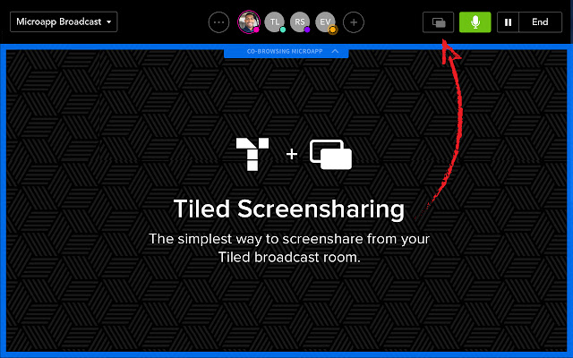 Tiled Screenshare from Chrome web store to be run with OffiDocs Chromium online Tiled Screenshare from Chrome web store to be run with OffiDocs Chromium online