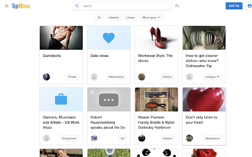 TipMine from Chrome web store to be run with OffiDocs Chromium online TipMine from Chrome web store to be run with OffiDocs Chromium online