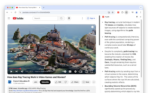 TLDR Summarize webpages, YouTube videos and PDFs instantly from Chrome web store to be run with OffiDocs Chromium online TLDR Summarize webpages, YouTube videos and PDFs instantly from Chrome web store to be run with OffiDocs Chromium online