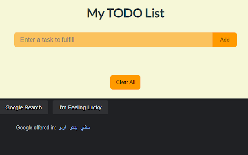 TODO list from Chrome web store to be run with OffiDocs Chromium online TODO list from Chrome web store to be run with OffiDocs Chromium online